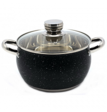 Каструля 1397 мармур 5,8л 24х13,5см