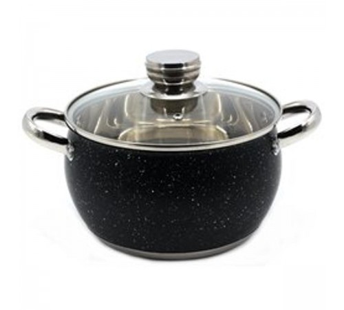 Каструля 1395 мармур 2,4л 18х10,5см