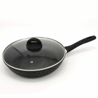 Сковорода 1513 мармур 26см з кришкою